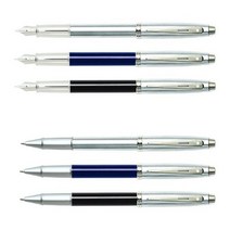 [KT알파쇼핑]SF100 볼펜 크롬 M SHEAFFER, 단일상품_만년필 펜촉굵기_상세페이지참조