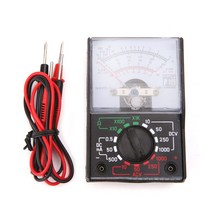 전압계 전류계 저항계 아날로그 멀티미터 공구 250mA DC/AC 0 - 10 - 50 - 250 - 1000V 티칭 팩터리, 한개옵션0