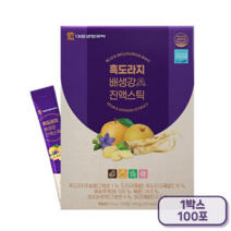 흑도라지배생강 청 흑도라지진액 스틱 건강선물세트, 1000g, 1박스(100포)