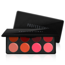 레브쌍 프로페셔널 립 팔레트 8홀, 7개, 레드 + 핑크 + 피치 + 오렌지