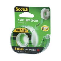 3M 스카치매직테이프 12mm 18mm, 104A 12mmx11m