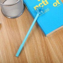 도매토피아 0.5mm 도넛 볼펜 블루 중성볼펜 필기구 판촉용 사은품, 본제품선택