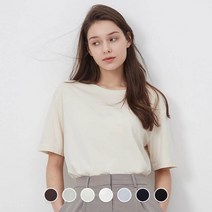 지오다노 지오다노 NEW 수피마 크루넥 반팔티셔츠 322515