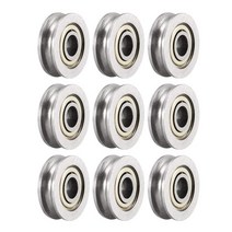 3d프린터출력 대형3d프린터 3d프린터기 5pcs 3pcs 2pcs 1pcs u 그루브 베어링 u604zz 4x13x4mm 휠 3d 프린터 들러 벨트 풀리 가이드 레일 압출기, 1개