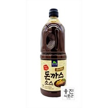 면사랑 프리미엄 부어먹는 돈까스소스 1.8L 양식돈소스 사과퓌레 과일향 토마토 페이스트