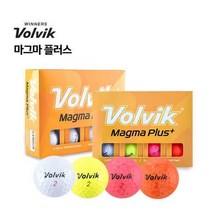 볼빅 [볼빅] 마그마 플러스 3피스 골프공, 화이트