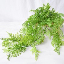 행잉플랜트 인조넝쿨 담쟁이 홈가드닝 정원꾸미기 조화 울타리 넝쿨, 02.허브고사리