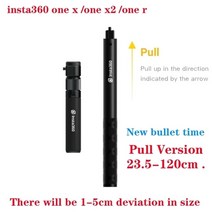 카메라짐벌Insta360 용 유니버설 인비저블 셀카봉 인스타 360 X3 불릿 타임 번들 핸들 원 X2/원 Rs 카메, 05 Bullet Time kit
