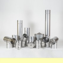 150mm 스텐연통 화목난로연통 펠렛난로 보일러 굴뚝, T(하단부_수)