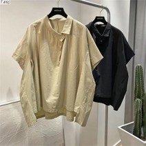 TANC여름신상 여성 반팔티 블라우스 셔츠 빅사이즈 쿨티