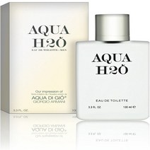 Recaro North - Aqua H2O - Eau De Toilette - Impression of Aqua Di Gio 3.3 fl oz, 1