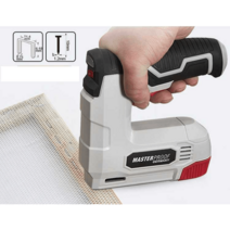 손 타카 충전식 스테이 플러건 몰딩작업 핸드 핀박기, 전동 네일 건 리무버 보관함