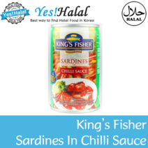Yes!Global Sardines in Chili Sauce 칠리소스 정어리 통조림 (155g Indonesia Halal 할랄), 1개, 155g