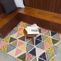 홈아트 DIY 패턴코일매트 현관 주방 베란다 욕실 다용도 코일매트 매트, 뉴07