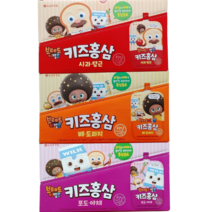 브레드이발소 키즈홍삼 사과당근/배도라지/포도야채 100mlx 10입(1박스), 사과 당근