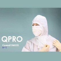 ARHC SQ-A 19 방진 후드 제전 무진 H-1 기본형 위생 옷 방진복 가운, 화이트3XL