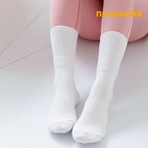 아트박스/앤와이코튼클럽 바닥실리콘 골지 크루삭스 필라테스양말