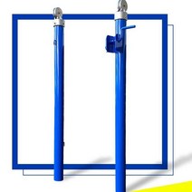 족구지주대 족구 네트 지지대 걸이 지주대 금구식 2개, 본상품선택