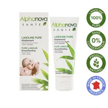 라놀린 퓨어 엄마크 40ml Alphanova Lanoline Pure 프랑스 아기제품, 1팩