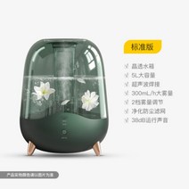샤오미 크리스탈 물통 레트로 감성 디어마 가습기투명 미세분사 소형가습기, 그린 스탠더드