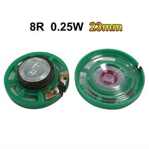 초박형 스피커 초인종 개 장난감자동차 경적, 03 8R 0.25W 23mm_01 1PCS