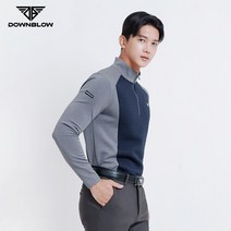 국내생산 다운블로우-DBFWTNA 6401-1M FW남자골프웨어반집업퀄팅티셔츠
