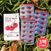 라이코펜 토마토효능 항산화제 라이코마토 15mg 3팩(3개월분), 단품, 단품