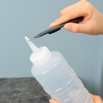 A.L.S 잘라쓰는 소스병 소스용기 소분 튜브 용기 케찹통, 1개, 600ml