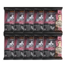 레오나르도 캣 고양이사료 치석제거 라이트 50g 10개, 순수생육 오리 50g x10개