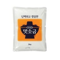대상 청정원 미원 맛소금 중간입자 5 KG P/S:757FE7 JH+6213EA : 대상 청정원 미원 맛소금 중간입자 5 KG, jh ; 1, jh ; 본상품선택