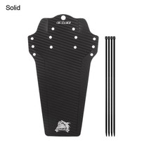 전면 후면 자전거 타이어 가드 MTB 머드 플라스틱 파인 펜더 컬러 인쇄 마운틴 윙 액세서리, [02] beauty