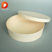 친환경 우드도시락 원형 SWS FLR-03B 바디 200개