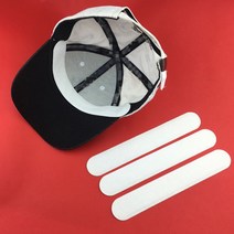 골프 캡 모자 땀 흡수 패드 변색 땀 오염 방지 10p 얼룩오염 캐디용품 땀흡수패치 골프용품