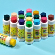 동아딩동댕물감200ml 대용량200ml 노량병아리물감200ml 그림물감200ml, 하양, 1개