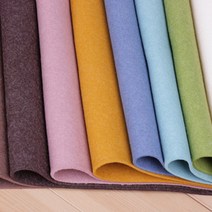 [펠트친구] 보풀방지펠트지 8color, 연두, 1개