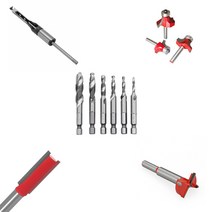 목재 DIY 나무 홈파기 셀프 인테리어 루터날 트리머날 트리머비트 보링비트 각끌비트 탭핑비트, 각끌비트12.7mm, 1개