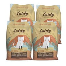 캐츠비 고양이사료 20kg(5kg×4개) 구내염에 좋은사료, 단품