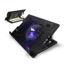 NAO-09 노트북 쿨링 패드 효과 쿨러받침대 노트북받침