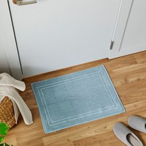 모던하우스 충장 마이호텔 고중량 자수발매트 40x60 블루