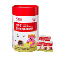 GNC 핑크퐁 츄잉볼 멀티비타민, 1개, 4g