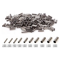 이누잇 일자 슬리브 덕용 500개 클립 채비소품, 1.6파이(500개)