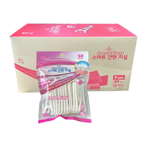 미소랑 Y형 스마트 치실, 50개입, 10개
