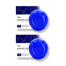 오베오 진화광수 멘톨(MENTHOL)멘솔 스킨바 클렌징비누, 2개, 110g, 2개