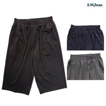 [에스엠진] SMJ321 남자 5부 밴드 반바지 스판 레저 중년 남성