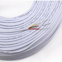 네트워킹 도구 툴 렌카드 네트워크 아답터 랜포트 2510M 28AWG UL2464 피복 와이어 케이블 채널 오디오 라인 2 3 4 5 6 7 8 9 10 코어 절연 구리 신호 제, 없음, White+2 Meters+7 Cores
