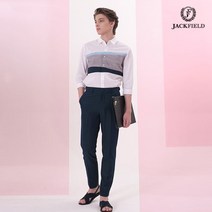 셀레비오 잭필드 모던밴딩바지패턴네이비_JFMMPTP0461