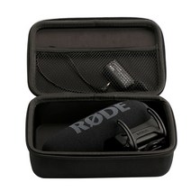 마이크 액세서리 rode videomic pro plus on camera 마이크 하드 여행용 케이스 가방 용 보관 케이스 상자 보호|마이크 액세사리|, 단일(A0), Black(A0)