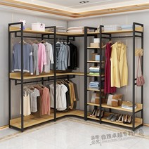 대형 철제 코트랙 옷걸이 행거 드레스룸 아파트 선반, 110X160