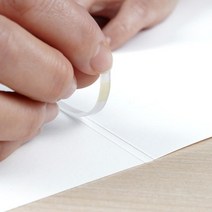 열접착 제본 스트립 책표지 4mm 100매 교구제작 저렴한 책제본 보고서표지 제본용품 중고등학생 제본용