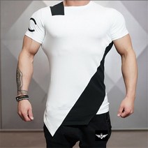 디스커버리레쉬가드 네셔널지오그래픽래쉬가드2019 짐 보디 엔지니어 여름 경기장 상어 스트링거 티셔츠, 01 DC white